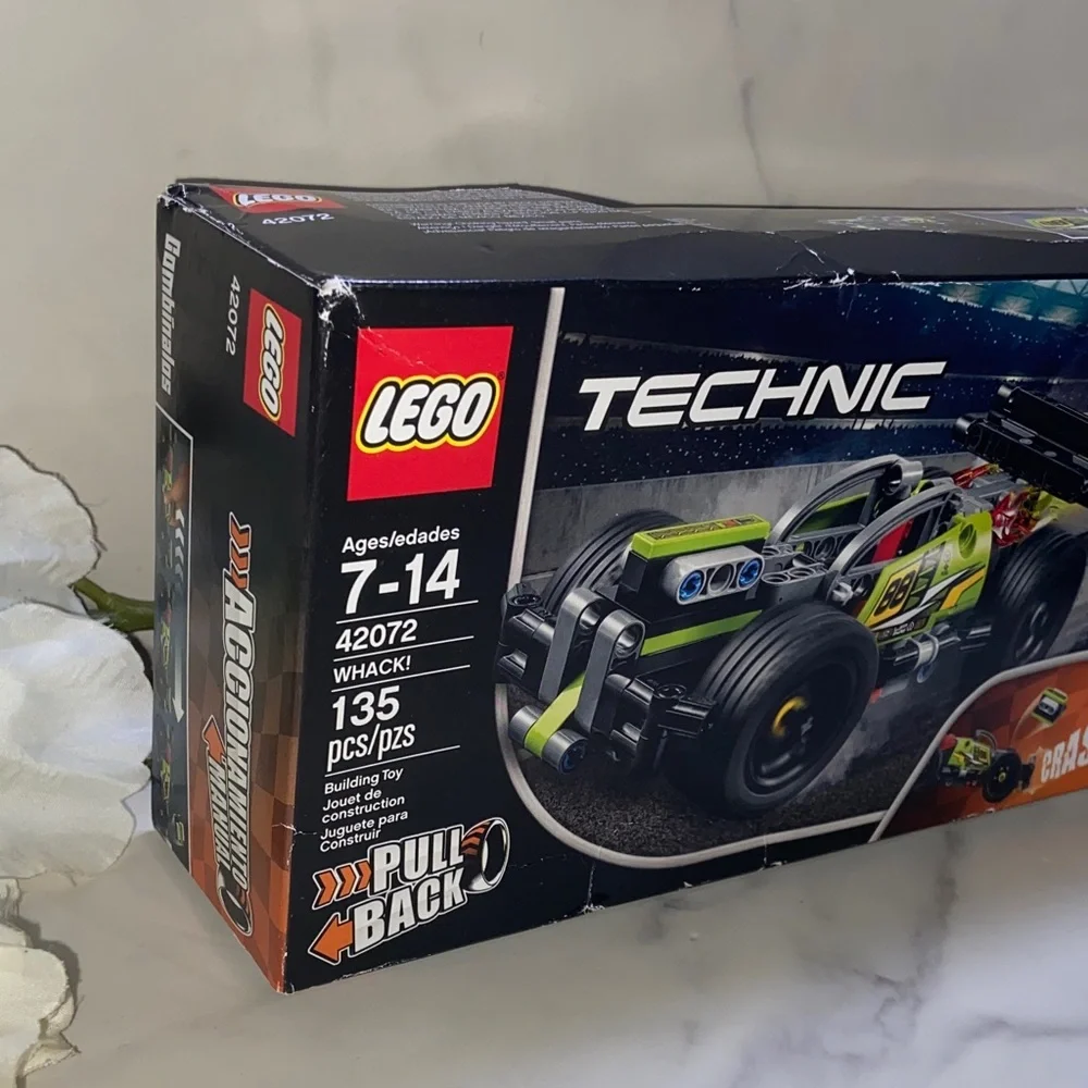 LEGO Technic Green and Black Racing Car Ages 7+